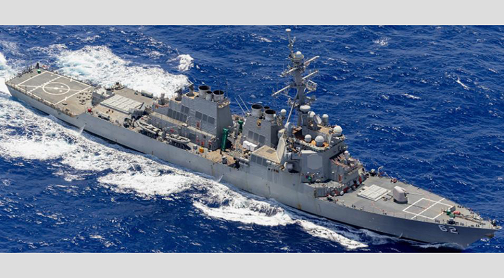 US Navy destroyer docks in Bangladesh on goodwill mission